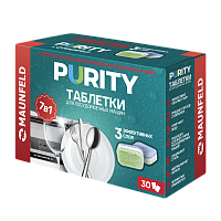 Таблетки для посудомоечных машин MAUNFELD Purity all in 1 MDT30ST (30 шт. в упаковке)