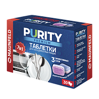 Таблетки для посудомоечных машин MAUNFELD Purity Premium all in 1 MDT30PP (30 шт. в упаковке)