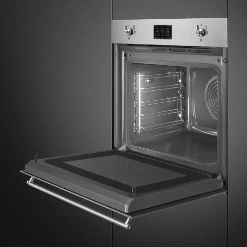 Духовой шкаф с паром Smeg SO6303APX фото 7
