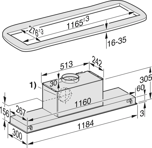 Встраиваемая вытяжка Miele DA 2628 BRWS фото 4