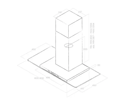 Вытяжка Elica FLAT GLASS PLUS IX/A/60 фото 5