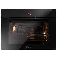 Духовой шкаф ILVE OV80GT31/BK глянцевый черный (фурн. матовый черный)