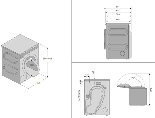 Сушильная машина Asko T408HD.W фото 9
