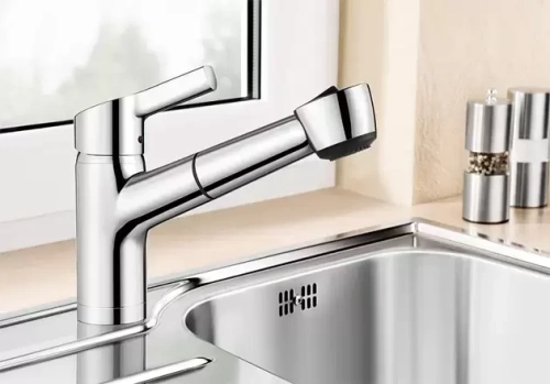 Смеситель Blanco Elipso-S-F II хром фото 3