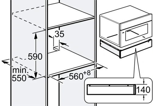 Встраиваемый подогреватель посуды Gaggenau WS461102 новый с витрины фото 3