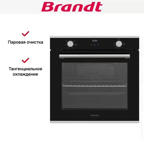Встраиваемый духовой шкаф Brandt BOH1222X фото 7