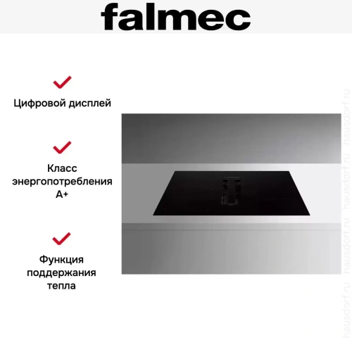 Варочная панель с вытяжкой Falmec ZERO 84 VETRO NERO фото 13