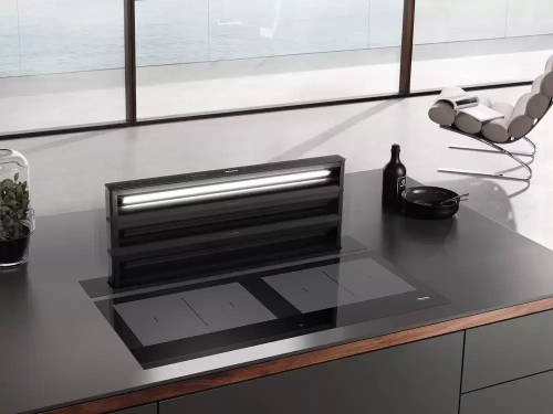 Встраиваемая вытяжка Miele DAD 4840 Black Levantar фото 4