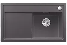 Мойка Blanco ZENAR 45S чаша справа клапан-автомат InFino темная скала
