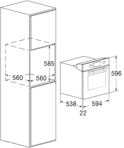 Духовой шкаф Fulgor Milano FQO 6009 MT BK фото 7