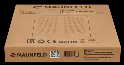 Индукционная варочная панель Maunfeld CVI594SF2WH Inverter фото 8