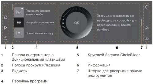 Встраиваемый паровой шкаф V-Zug CombiSteamer V6000 45 AutoDoor CS6T-23043 черное стекло фото 4