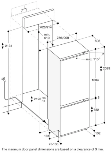 Встраиваемый холодильник Gaggenau RB492305 фото 4