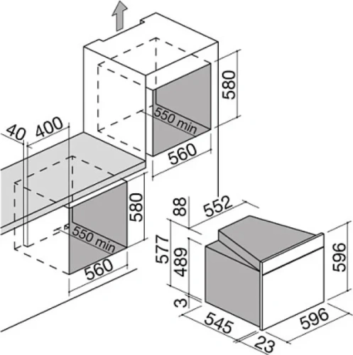 Духовой шкаф Barazza 1FCYMI фото 4