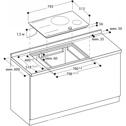 Варочная панель Gaggenau CI 282-100 фото 2