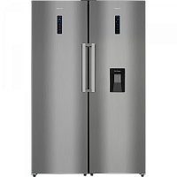 Холодильник HIBERG i-RF 40D S + Морозильник HIBERG i-FR 40 S