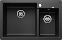 Мойка BLANCO LEGRA 8 SIlgranit антрацит, чаша слева