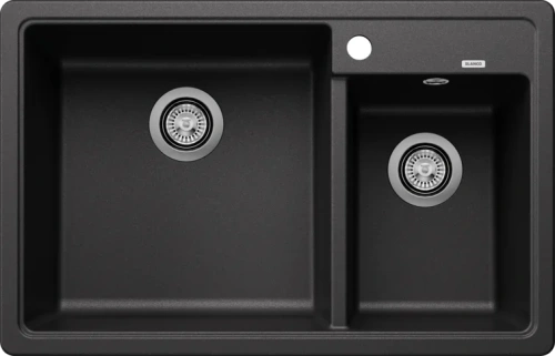 Мойка BLANCO LEGRA 8 SIlgranit антрацит, чаша слева