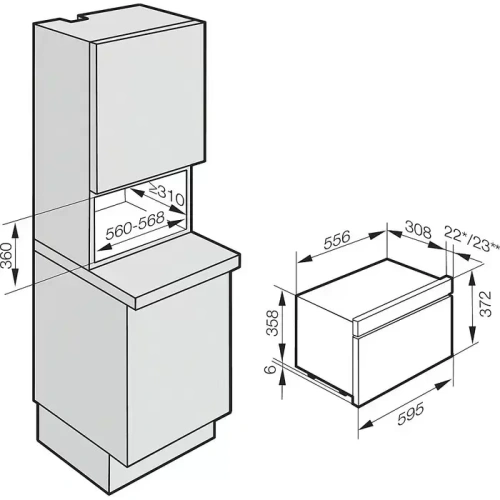 Пароварка Miele DG 3460 BK фото 4