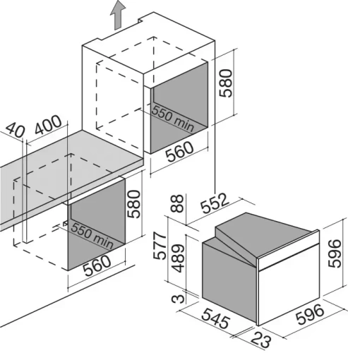 Духовой шкаф Barazza 1FVAPN фото 7