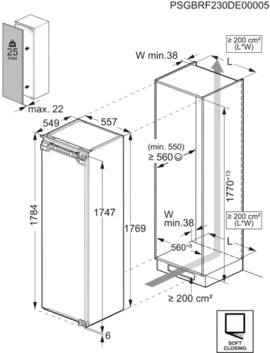 Встраиваемый холодильник AEG TK6DS181EC фото 7