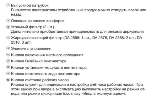 Встраиваемая вытяжка Miele DA 2578 фото 8