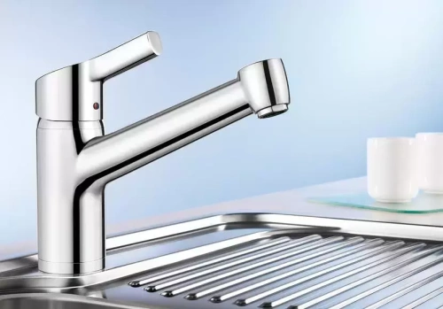 Смеситель Blanco Elipso II нержавеющая сталь фото 3