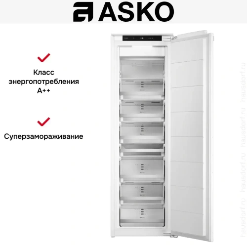 Встраиваемая морозильная камера Asko FN31842EI фото 8