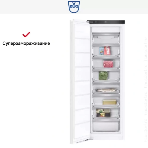 Встраиваемая морозильная камера V-ZUG Freezer V4000 178N FR4T-53008 фото 6