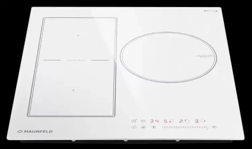 Индукционная варочная панель Maunfeld CVI453SBWH Inverter фото 6