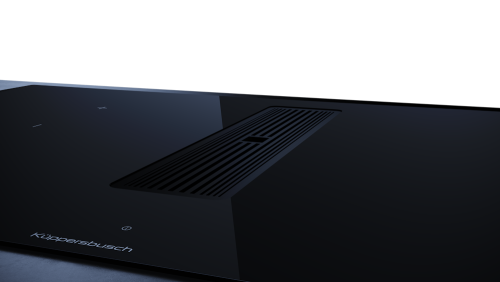 Индукционная варочная панель с вытяжкой KMI 9350.0 SR черный вельвет Куперсбуш / Kuppersbusch фото 5