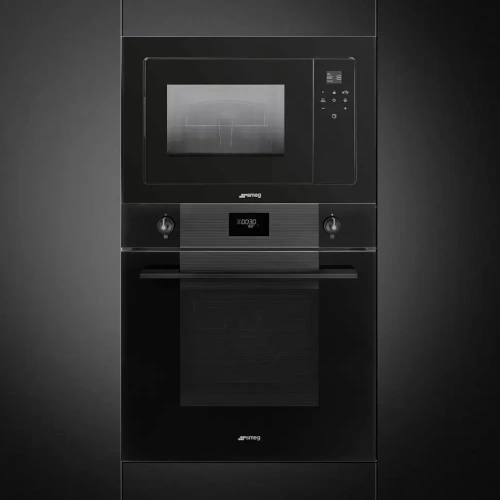 Встраиваемая микроволновая печь Smeg FMI120B3 фото 2