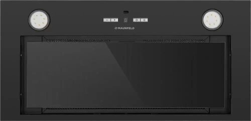Встраиваемая кухонная вытяжка MAUNFELD Fantasy 1000ST 60 черное стекло фото 4