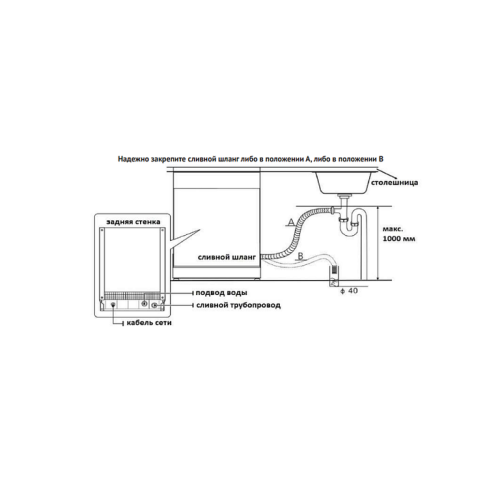 Компактная посудомоечная машина Korting KDFM 25358 W фото 3