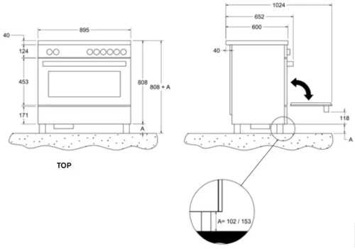 Варочный центр Bertazzoni PROCH94I1EBIT фото 6