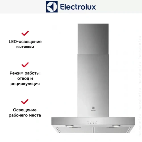 Вытяжка Electrolux LFT416X фото 5