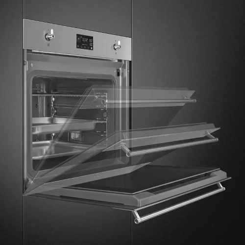 Духовой шкаф с паром Smeg SO6302S3PX фото 9