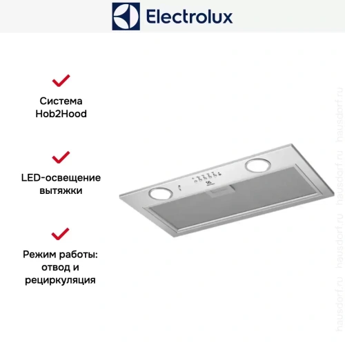 Встраиваемая вытяжка Electrolux LFG516X фото 4