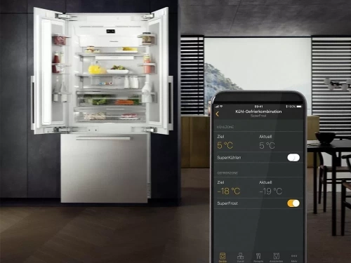 Встраиваемая холодильно-морозильная комбинация MasterCool Miele KF2901Vi фото 10