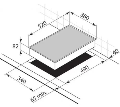 Модульная система De Dietrich DTE 748 X фото 3