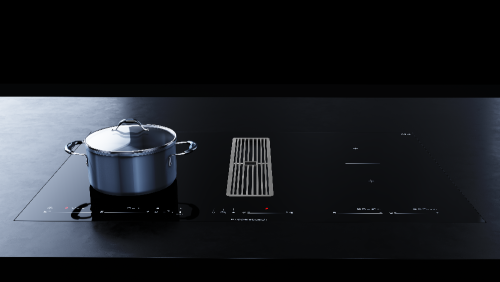 Индукционная варочная панель с вытяжкой KMI 8590.0 SR нержавеющая сталь Куперсбуш / Kuppersbusch фото 5