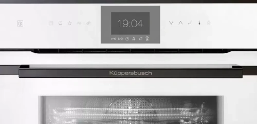 Компактный духовой шкаф с микроволнами Kuppersbusch CBM 6550.0 W2 Black Chrome фото 2