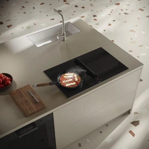 Варочная панель с вытяжкой Elica NIKOLATESLA VELVET BL/A/83 фото 3