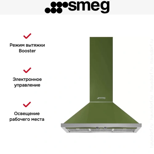 Вытяжка Smeg KPF9OG фото 2