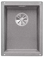 Мойка Blanco SUBLINE 320-U SILGRANIT отводная арматура InFino® алюметаллик