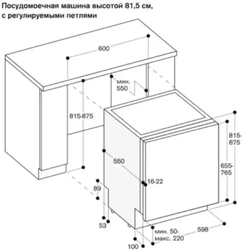 Встраиваемая посудомоечная машина Gaggenau DF270100F фото 8