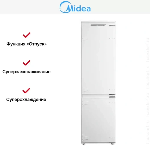Встраиваемый холодильник Midea MDRE413FGE01 фото 8