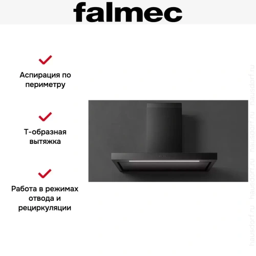 Вытяжка Falmec PLANE BLACK 120 PLUS фото 4