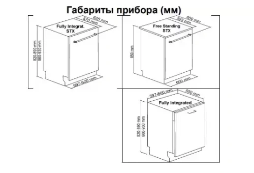 Встраиваемая посудомоечная машина Smeg STL281DS фото 13