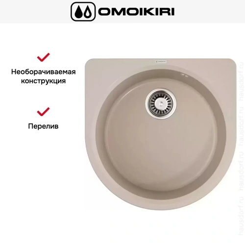 Мойка Omoikiri Akegata 51 SA фото 6